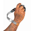 Alvin wearing the ash cuff on his wrist