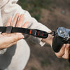 black cuff connecting to camera using the anchor links system
