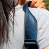 grippy side of midnight slide that prevents slipping in shoulder carry mode