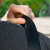 grippy side of the black slide lite that prevents slipping in shoulder mode