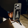 Maria used a Mobile Tripod to hold her iPhone with Everyday Case