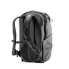 Sternum strap installed on Black Everyday Backpack shoulder straps