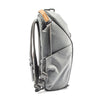 ash, side handle and expandable side pocket of ash backpack zip
