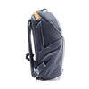 side handle and expandable side pocket of midnight backpack zip