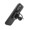 1inch Locking + Charging Ball Mount Adapter attached to mobile phone case