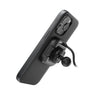 20mm Locking + Charging Ball Mount Adapter attached to mobile case