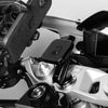 Charging and Locking Motorcycle Stem Mount installed on motorcycle