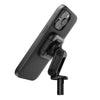 Non charging stem mount attached to phone case