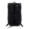 Black 25  Liters Outdoor Backpack showing Shoulder straps feature mesh storage pockets