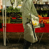 Packable Tote being Carried