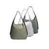 Charcoal, Raw and Sage Packable Tote