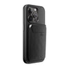  An iPhone with Everyday Case attached with a slim walletcharcoal