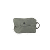 Folded sage shoe pouch