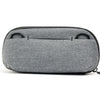 charcoal small tech pouch backview