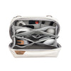 Smaller accessory pocket and document pocket on bone tech pouch