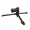  Aluminum tripod in low mode which is 14.2cm tall